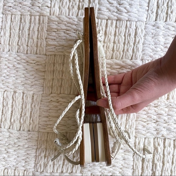 Cult Gaia Juno Leather Sandal 37.5 - Picture 9 of 14